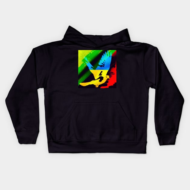 PEACE! Kids Hoodie by Zamart20